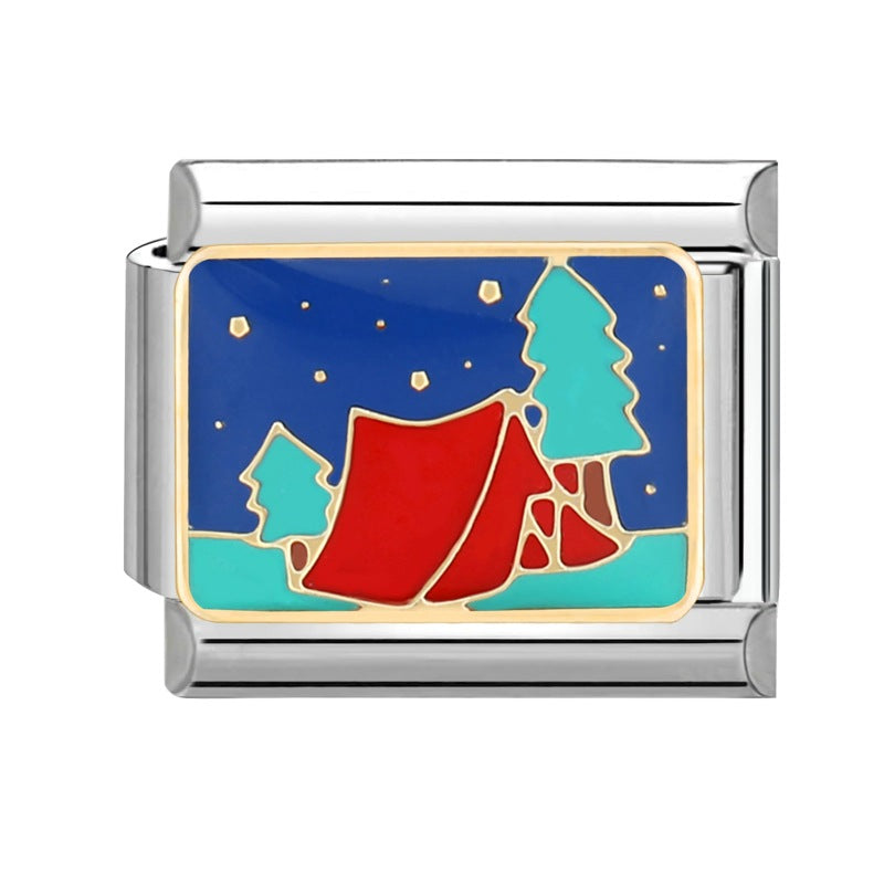 Italian Charm - Blue 14