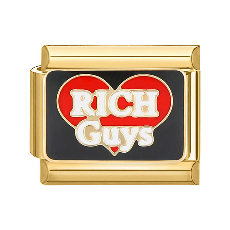 Italian Charm - Heart 10