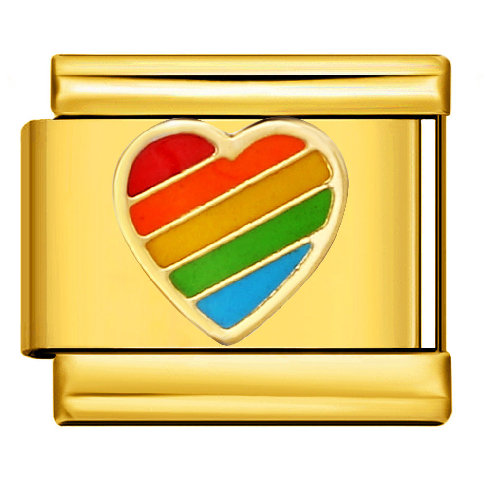 Italian Charm - Gold Love 26