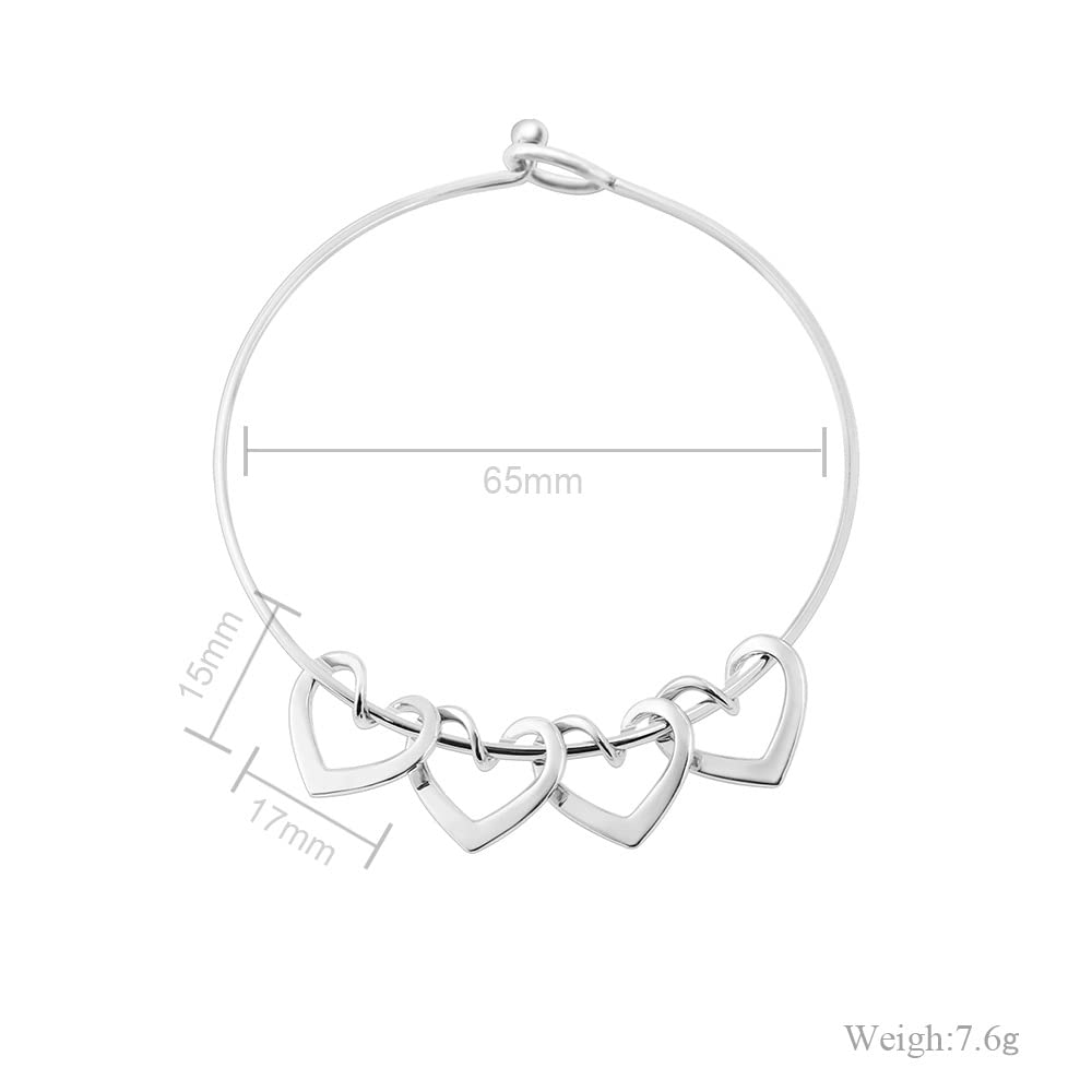 Light Gray Luxe® Name Bracelet