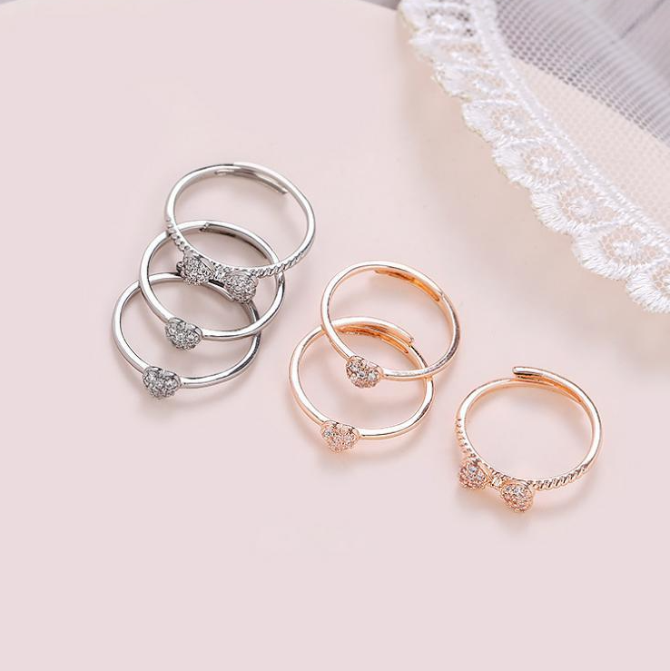 Riley Watson Jewellery Clover Ring Set (adjustable size) top page by Riley Watson | Riley Watson Jewellery