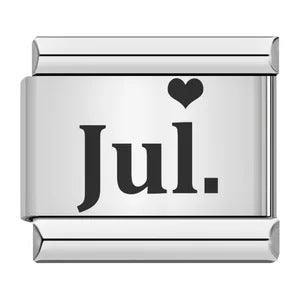 Italian Charm - Silver Month 9