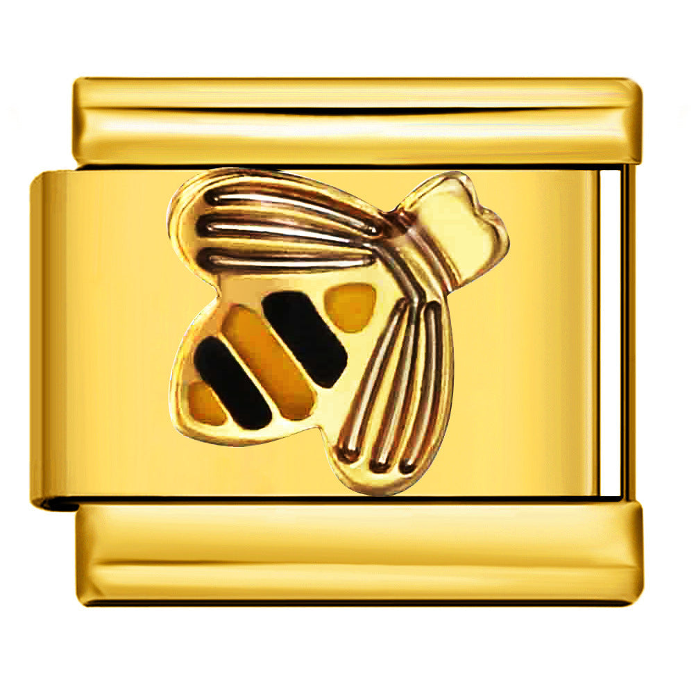 Italian Charm - Gold Love 17