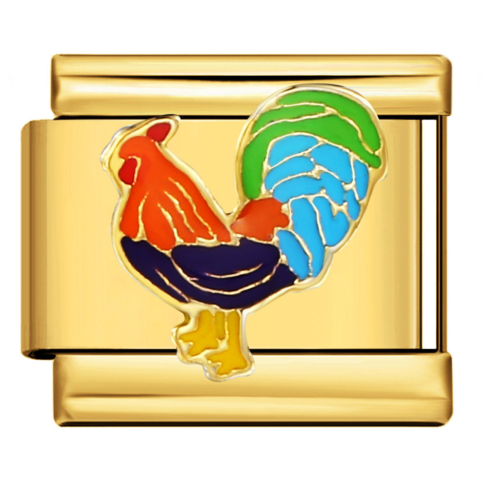 Italian Charm - Gold Love 28