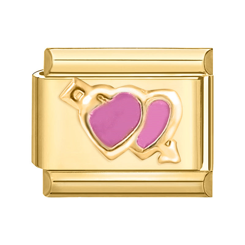 Italian Charm - Heart 20