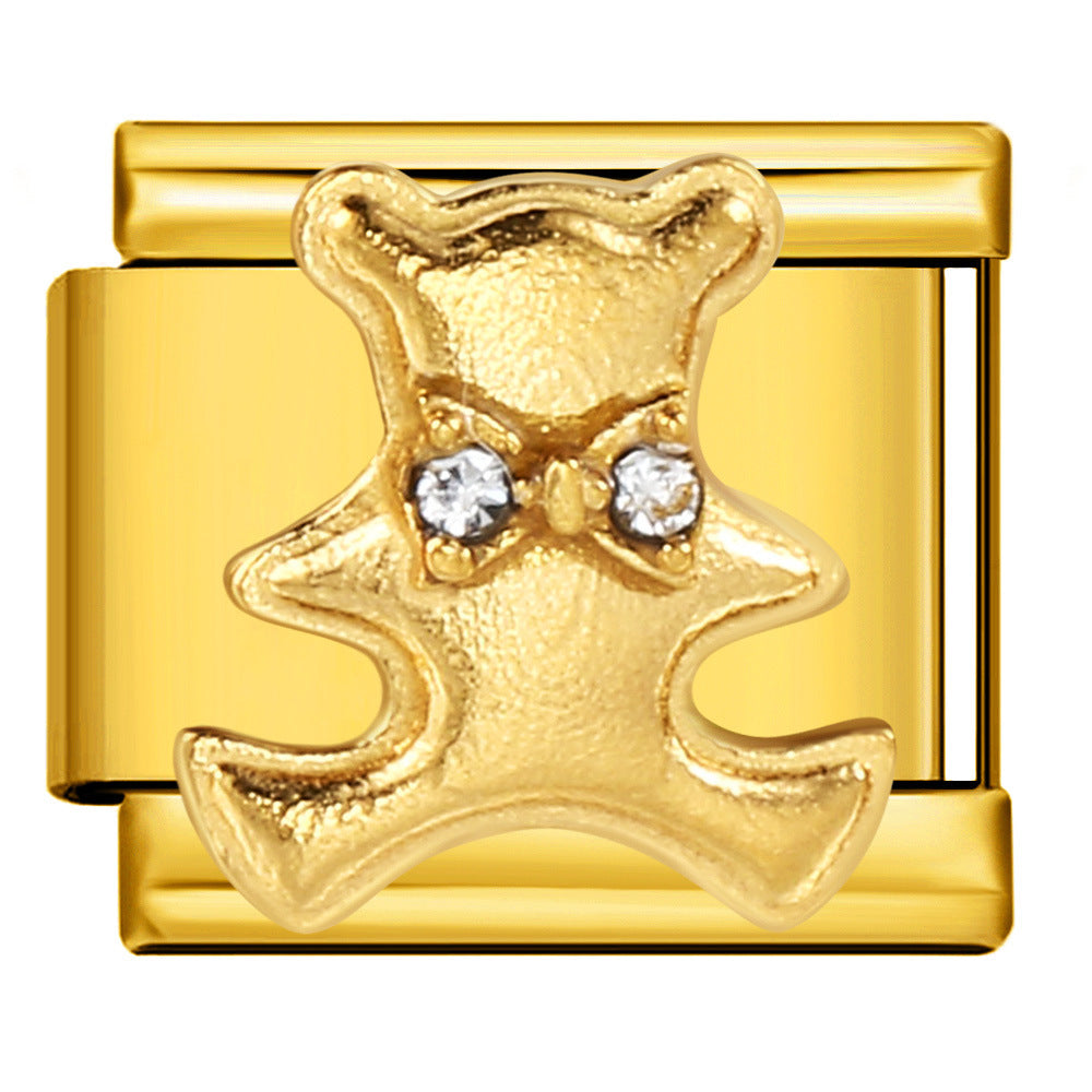 Italian Charm - Gold Love 59