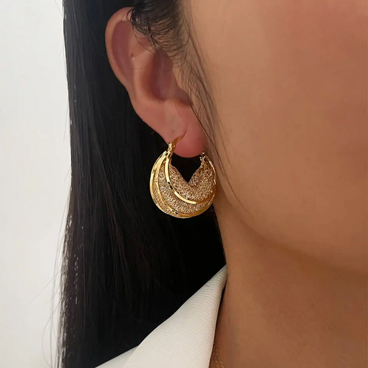 Lustre® Hoop Earrings