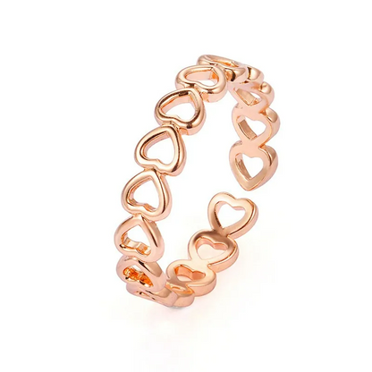 Bisque Heart Ring